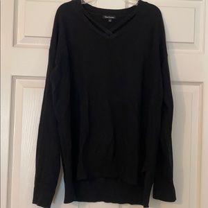 Pink Clover Black Sweater Large